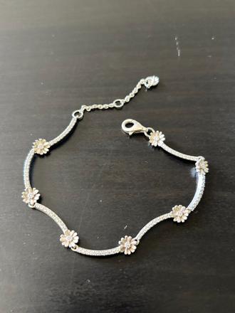 Pandora sparkling daisy náramok, pandora