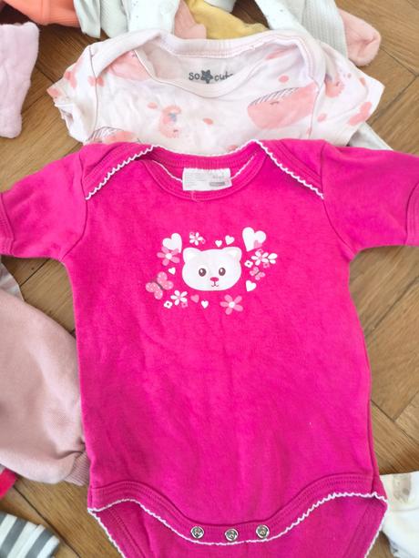 Obrovský dievčenský balík veľkosť 68, 68–80