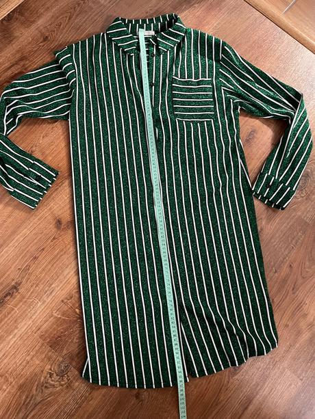 Zelené trblietavé šaty zara, zara,s