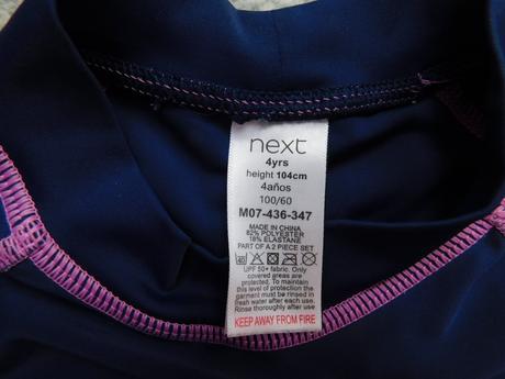 Ochranné tričko do vody next uv 50+, next,104