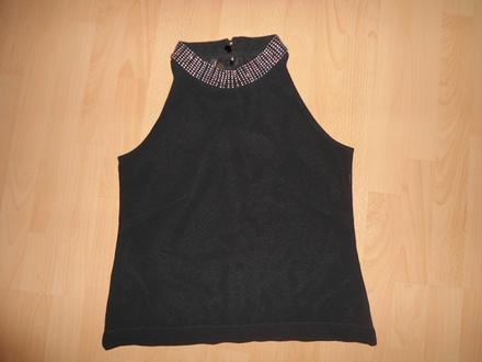 Cierne spolocenske tricko / top, m