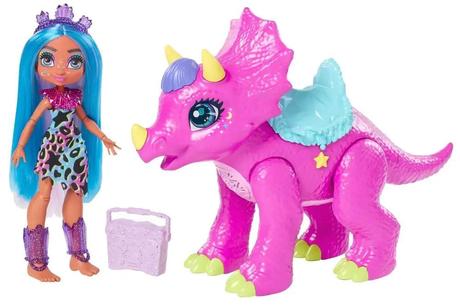 Mattel cave club bábika party tella s dinom, 