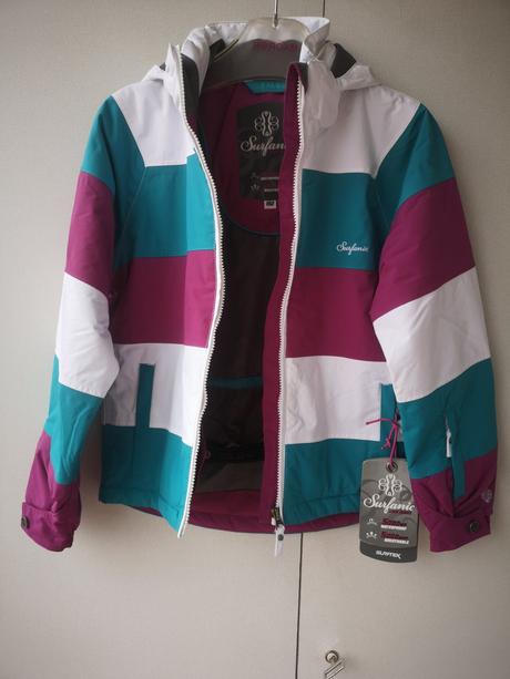 Surfanic dievčenská zimná bunda veľkosť 12 rokov, 152