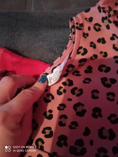 Dievčenské šaty, h&m,116