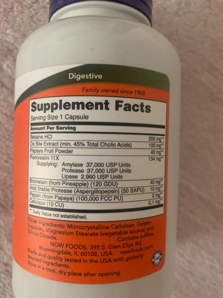 Super enzymes - now, 
