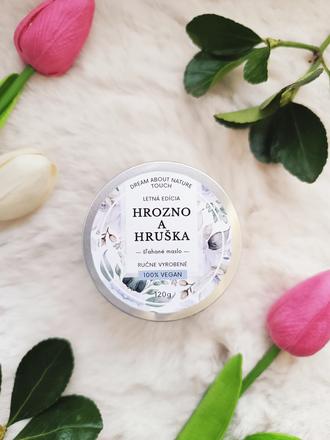 Šľahané maslo - hrozno & hruška, 