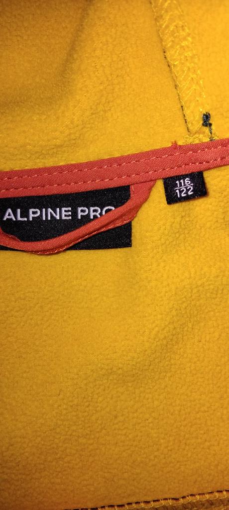Chlapčenská softschellová bunda, alpine pro,122