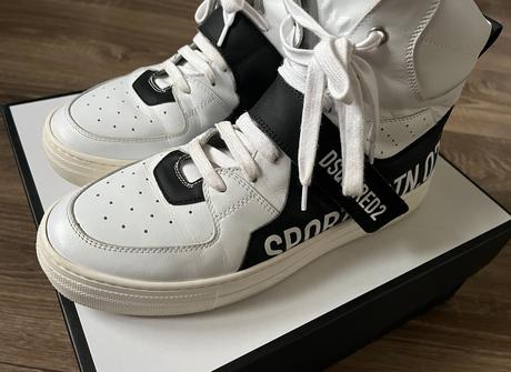 Tenisky dsquared2 sport edtn.07 sneakers hi-top wh, gant,39