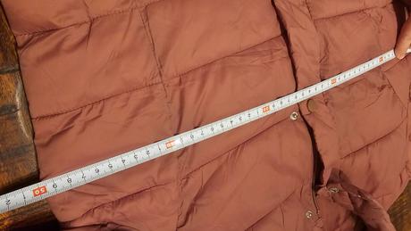 Dlhá tenká prešívaná bunda, esmara,s