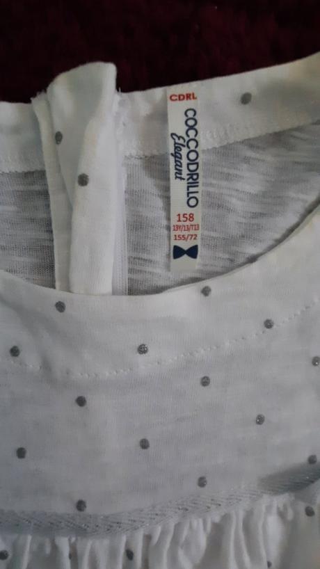 Blúzka s volánikmi, coccodrillo,158