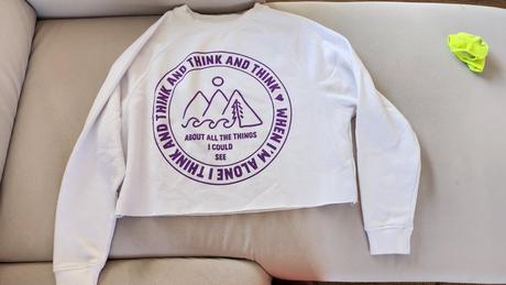 Dámska crop mikina, gate,m