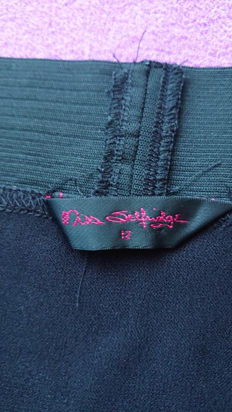 Nádherná čierna sukňa miss selfridge, miss selfridge,40