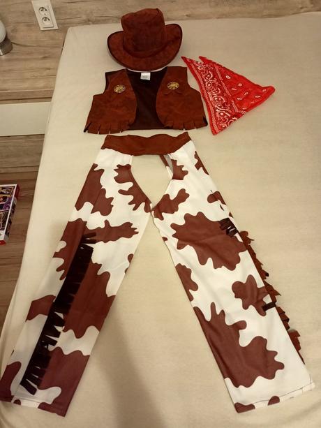 Kostým kovboj, veľ. 6-8 rokov, 