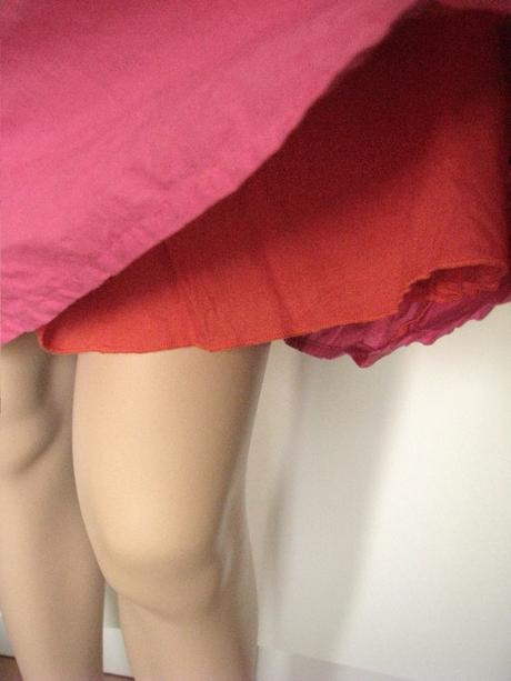 Kvetované bavlnené letné šaty, m