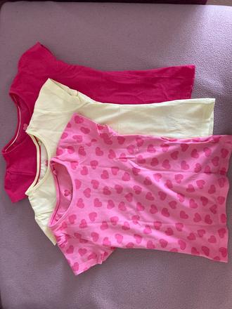 3pack tričiek, lupilu,98