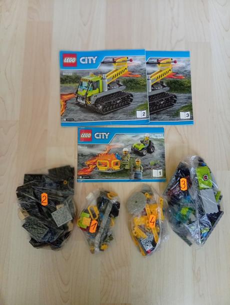 Lego 60122 sopečná rolba, 