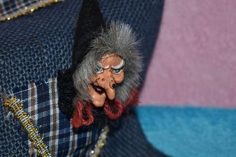 Mikulášska ponožka striga,