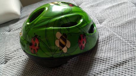 Detská prilba na bicykel s lienkami, xs