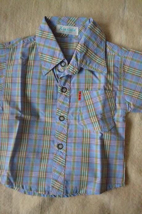 Košeľa kr.ruk. v 74/80, ergee,74