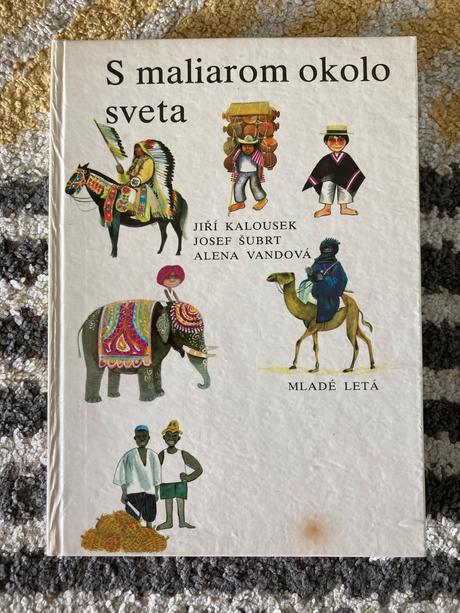 S maliarom okolo sveta-prvé vyd.1989,