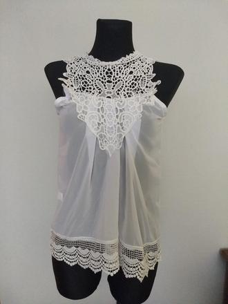 Blúzka s krajkou, m