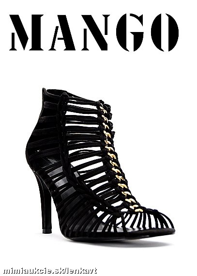 Mango - spoločenské nadčasové topánky, mango,37