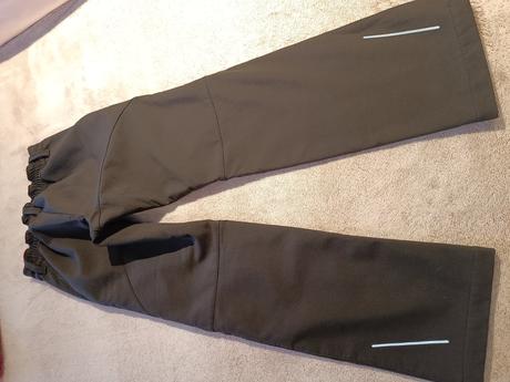 Zateplene softshell nohavice, lewro,140