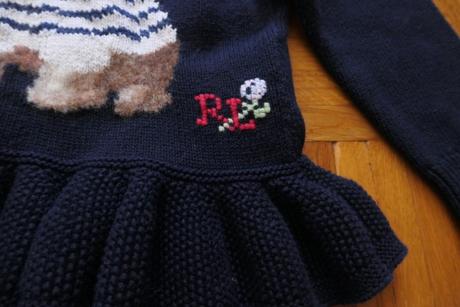Ralph lauren dog original nadherny,rozkosny 3 r., ralph lauren,98