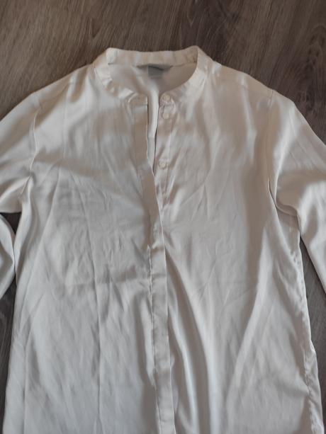 Saténová blúzka, h&m,38