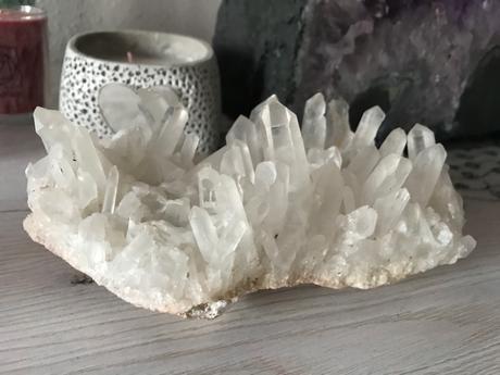 Krásna drúza krištáľ , 810g, 