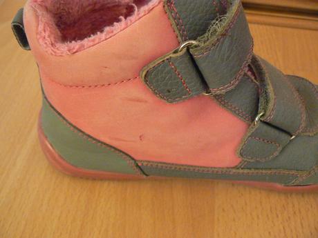 Dievčenské zimné topánky protetika barefoot, protetika,35