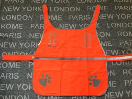 Pes, reflexna vesta xl,