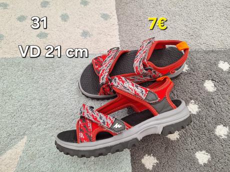 Turisticke sandalky 31- mam 2 ks, quechua,31
