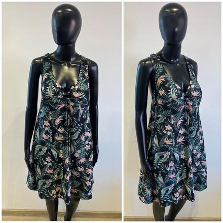 Dámske vzorované šaty, l