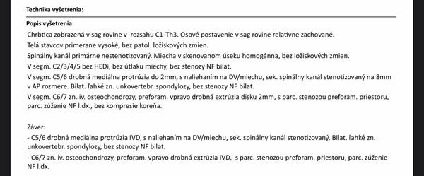 Ako riešiť problémy s MRI krčnej chrbtice?