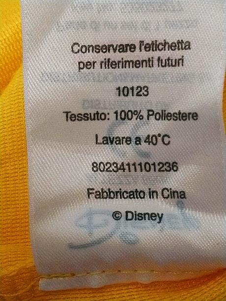 Kostým winnie pooh, disney, 3-4 roky, 98-104 cm,