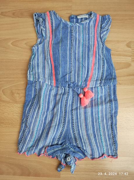 Letný overal pre dievčatko 86, f&f,86