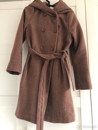 Krátky kabát s vlnou melirovany pc 54e, bonprix,42