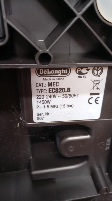 Kavovár delonghi ec 820.b, 