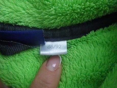 Fleesová mikina veľ. 86/92, lupilu,86