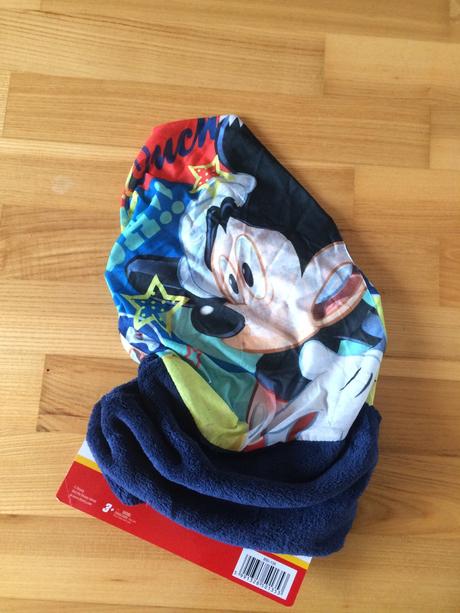 Chlapčenský nákrčník/tunel s motívom mickey mouse., disney,92 - 128