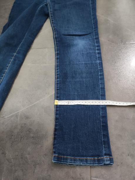 Pánske strečové rifle, denim,m