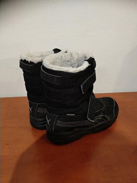 Čierne zimné topánky puma, puma,30