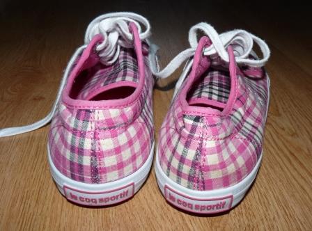 Kockované tenisky, le coq sportif,38