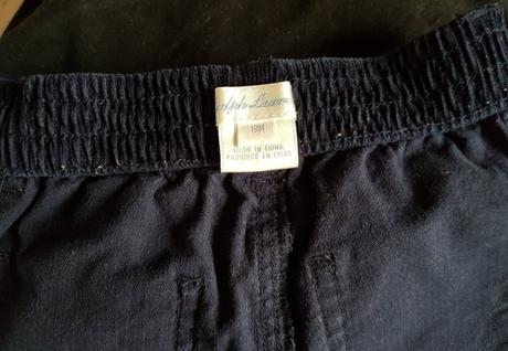 Ako nové tmavomodré menčestračky 86, ralph lauren,86