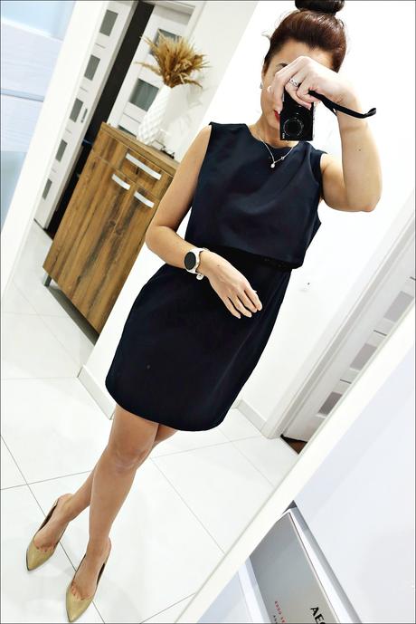 Tmavomodré šaty miss selfridge, miss selfridge,m