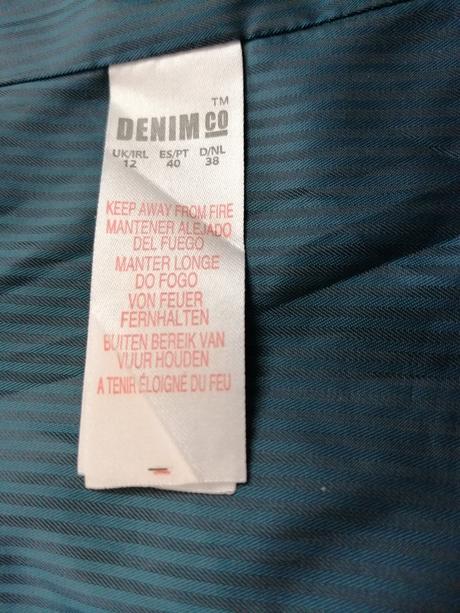 Sivé sako, denim,40