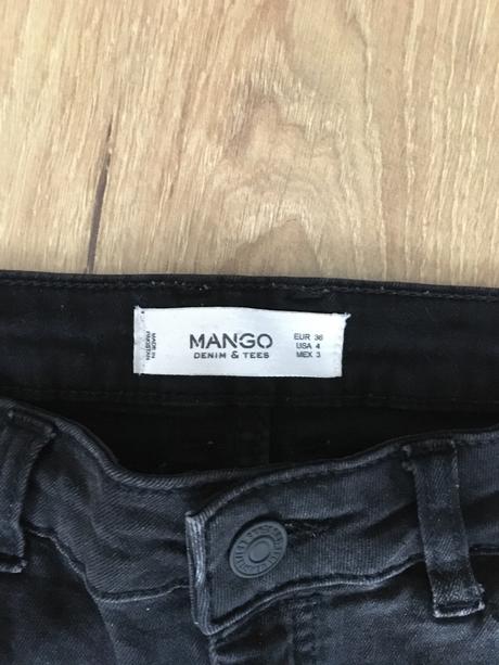 Rifle s výšivkou mango, mango,36