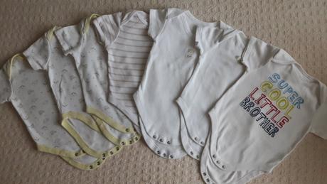 Detské body 6-9 mes.(7ks), f&f,74