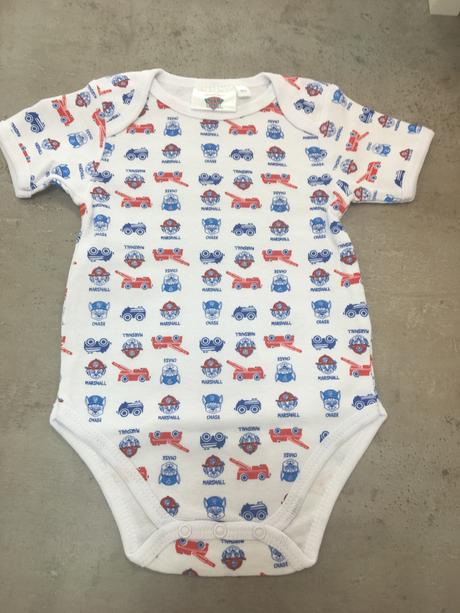 Bodyčko labkova patrola 2ks, nickelodeon,68 / 74 / 80 / 86